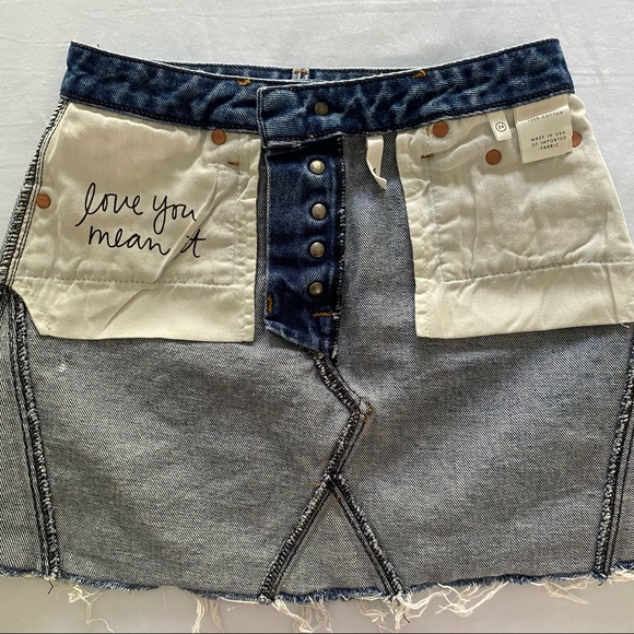 GRLFRND Eva A-Frame Gusset Skirt in Sir Duke - Picture 5 of 5